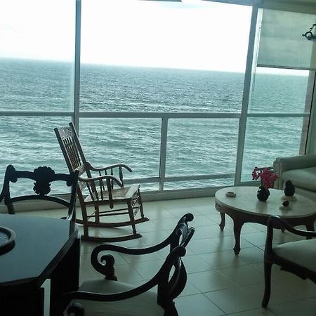 Apto En Cartagena Ed Puerto Azul Vista Al Mar Lägenhet Exteriör bild